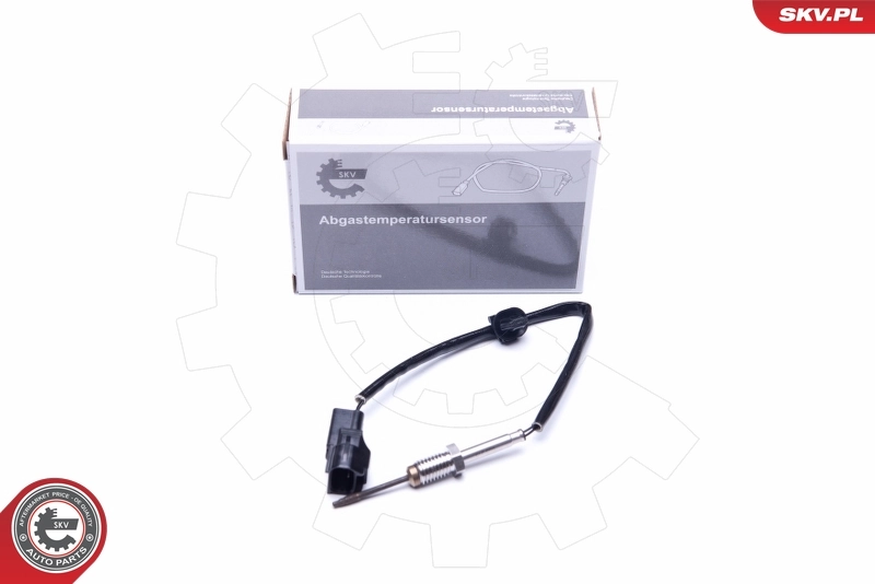 Sensor, exhaust gas temperature